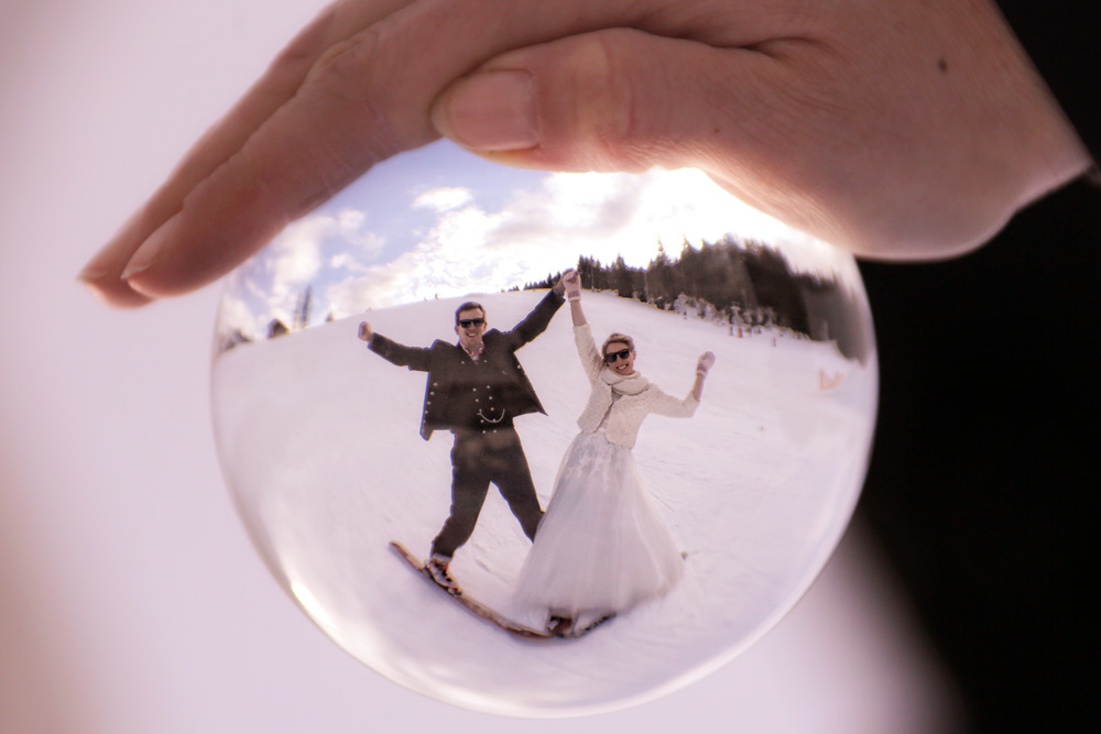 Winter wonderland and ski weddings in Austria